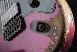 Fender Custom Shop 7 String Stratocaster Heavy Relic Metallic Purple Masterbuilt by Carlos Lopez