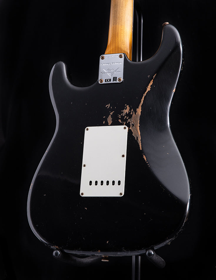 Fender Custom Shop Roasted 1960 Relic Stratocaster Aged Black