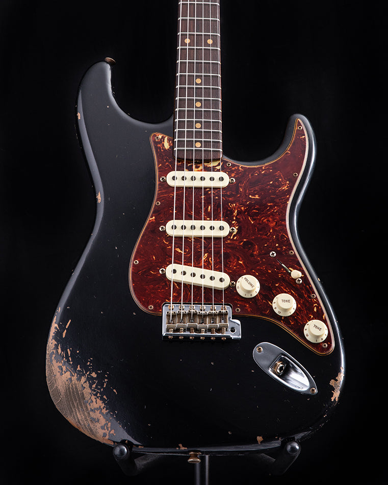 Fender Custom Shop Roasted 1960 Relic Stratocaster Aged Black