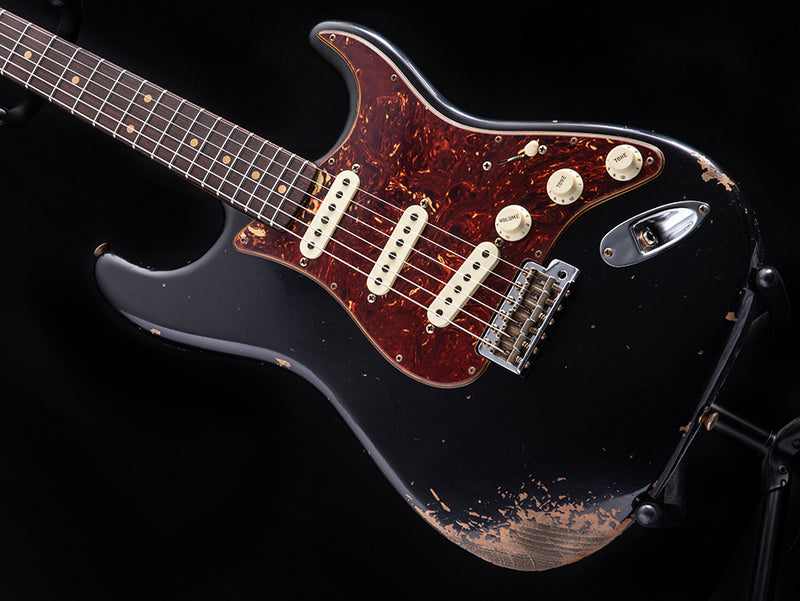 Fender Custom Shop Roasted 1960 Relic Stratocaster Aged Black