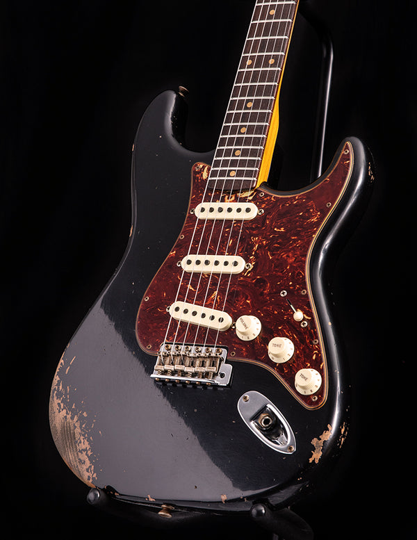 Fender Custom Shop Roasted 1960 Relic Stratocaster Aged Black