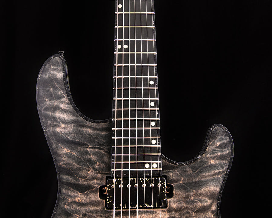 ギター MAYONES Regius7 Trans Black MayonesRegiusCore7TransparentB
