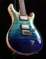 Used Paul Reed Smith Wood Library Custom 24 Fatback Brian's Limited Blue Fade