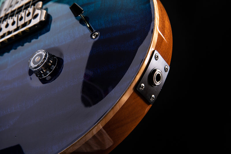 Used Paul Reed Smith Wood Library Custom 24 Fatback Brian's Limited Blue Fade