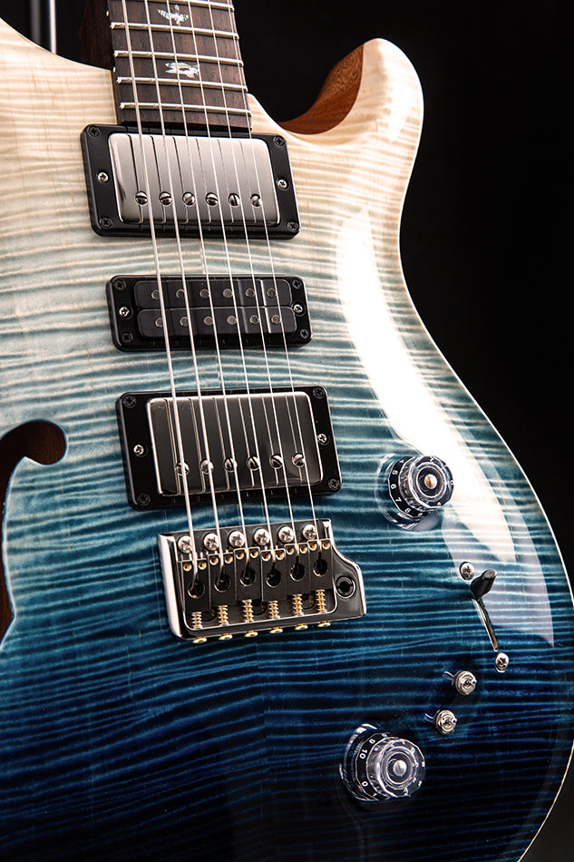 Paul Reed Smith Wood Library Artist Special Semi-Hollow Brian's Guitars 10th Anniversary Limited Iceberg Fade