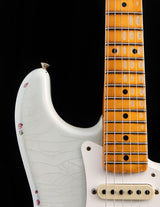 Used Fender Custom Shop 1957 Heavy Relic Stratocaster Sonic Blue Over Pink Paisley