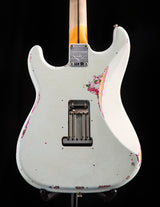 Used Fender Custom Shop 1957 Heavy Relic Stratocaster Sonic Blue Over Pink Paisley