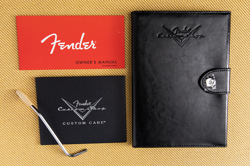 Used Fender Custom Shop 1957 Heavy Relic Stratocaster Sonic Blue Over Pink Paisley