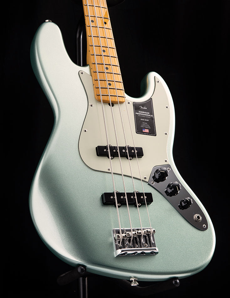 Fender American Professional II Jazz Bass Mystic Surf Green