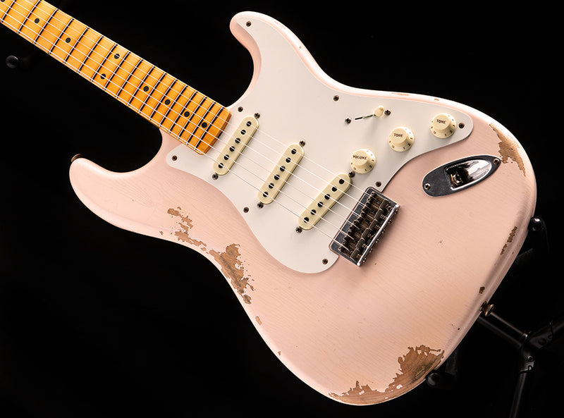 Fender Custom Shop Troposphere Stratocaster HT Heavy Relic Super Faded Aged Shell Pink
