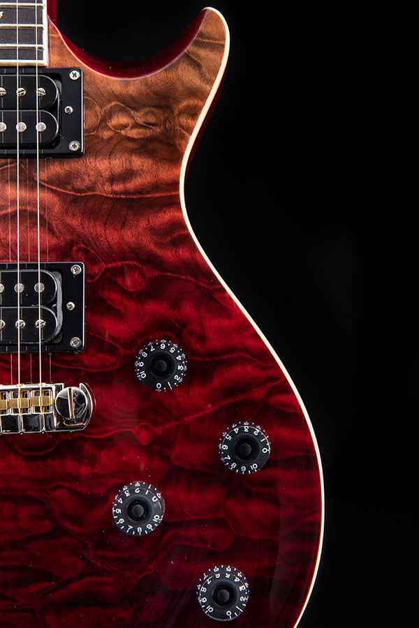 PRS SE Zach Myers Charcoal Cherry Fade Custom Electric Guitar
