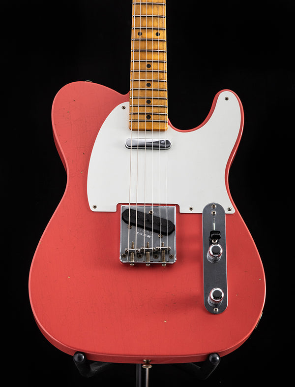 Used Fender Custom Shop 1956 Journeyman Relic Telecaster Super Faded Fiesta Red