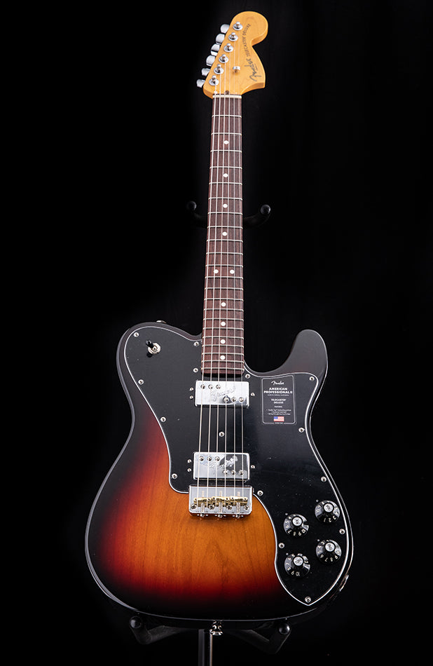 Fender American Professional II Telecaster Deluxe 3 Tone Sunburst