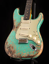 Fender Custom Shop Dual Mag II Stratocaster Super Heavy Relic Aged Seafoam Green LTD
