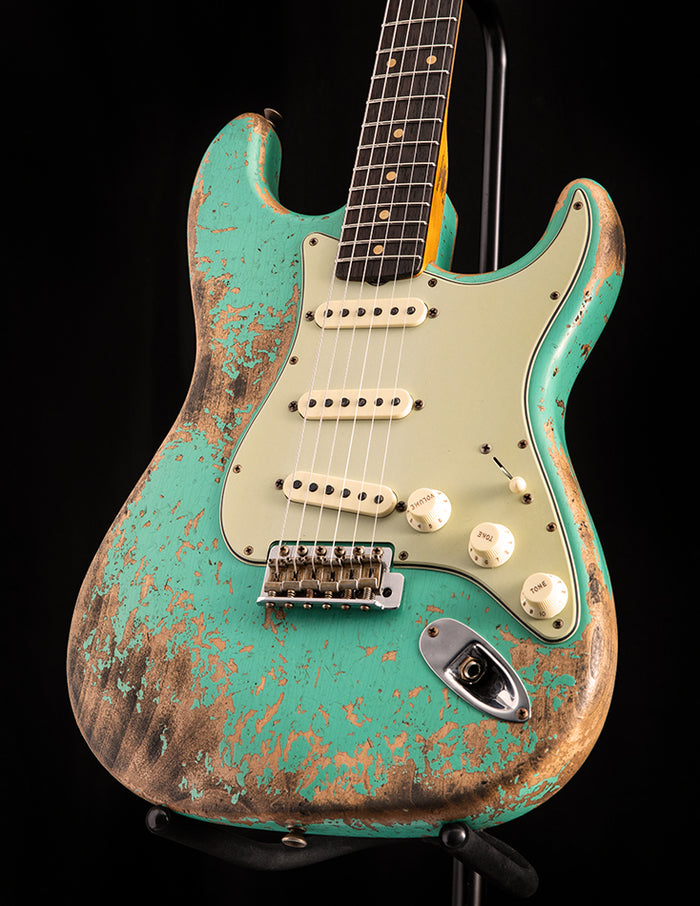 Fender Custom Shop Dual Mag II Stratocaster Super Heavy Relic Aged Sea