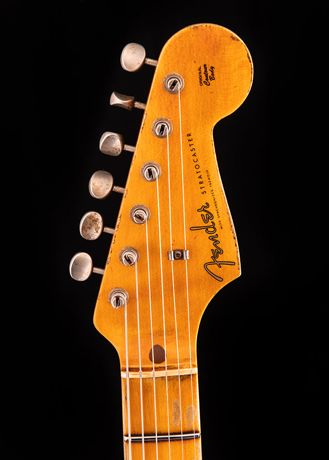 Fender Custom Shop Poblano Stratocaster Super Heavy Relic Aged White Blonde LTD