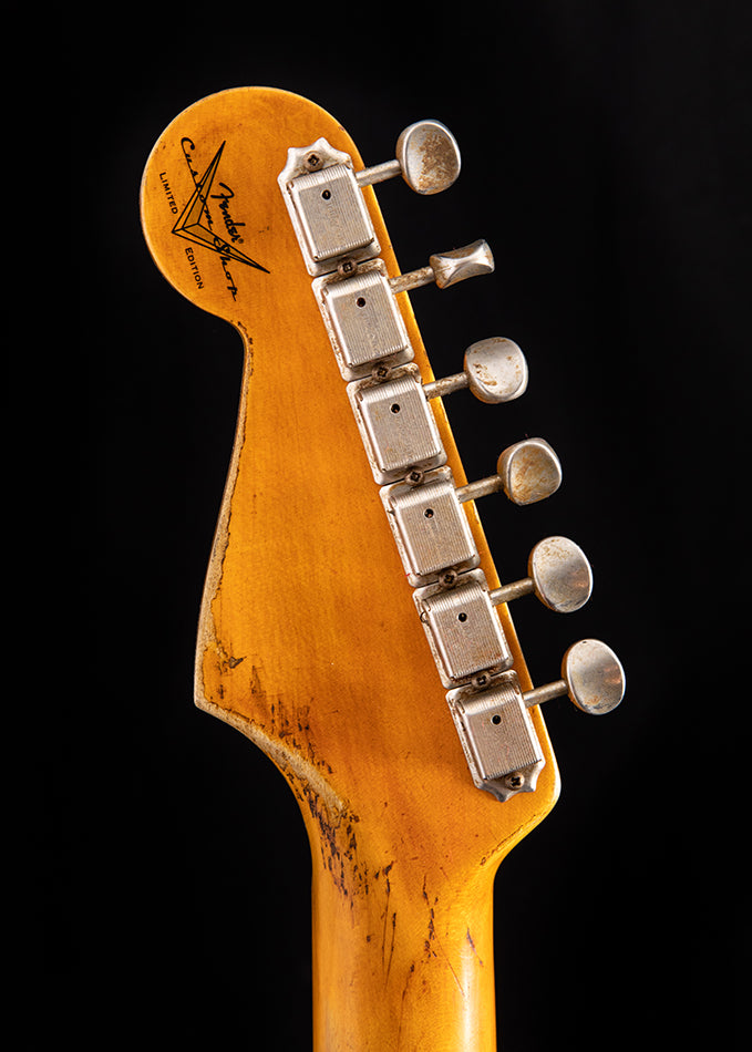 Fender Custom Shop Poblano Stratocaster Super Heavy Relic Aged White Blonde LTD