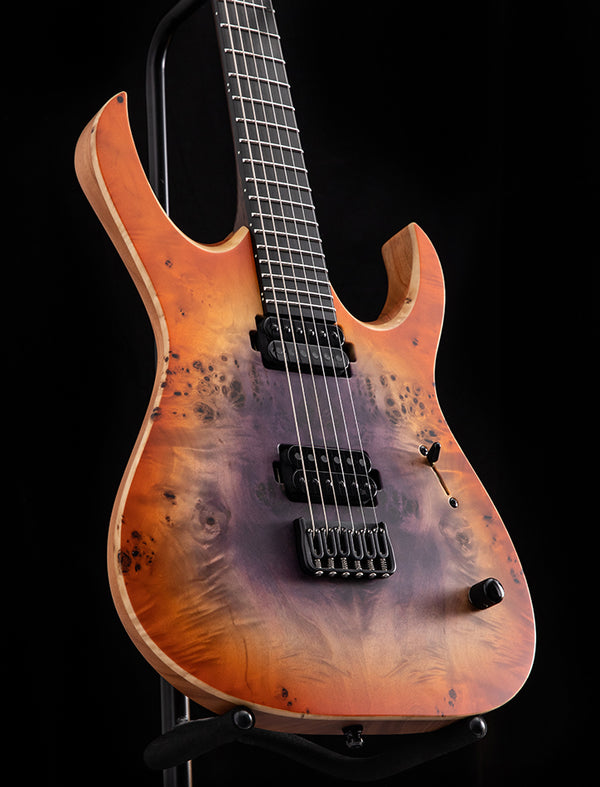 Mayones Duvell Elite 6 Trans Purple Orange Burst