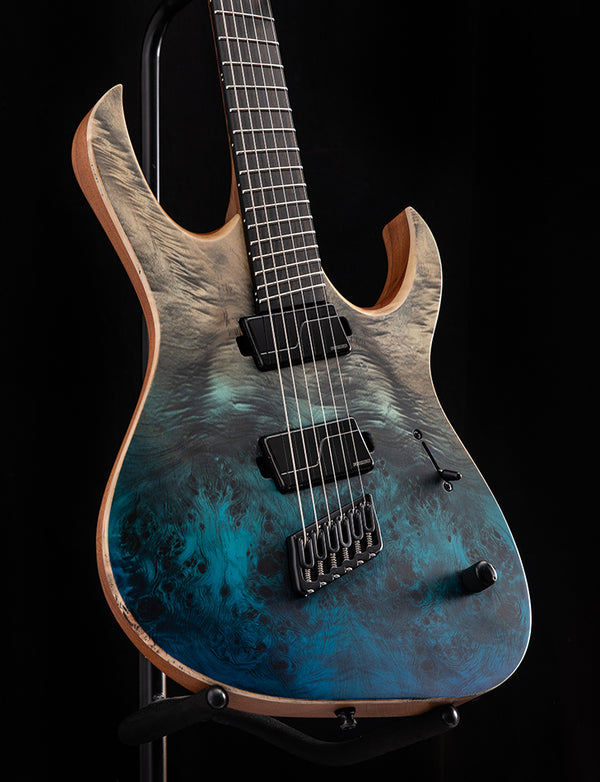 Mayones Duvell Elite 6 VF Natural Fade Blue Horizon