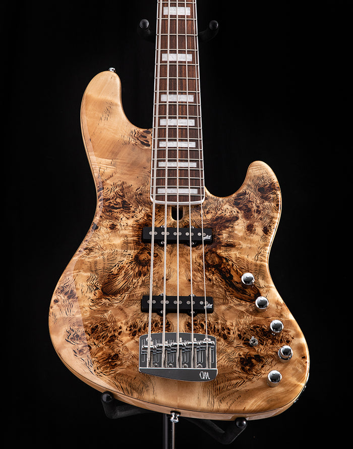 ベース MAYONES Jabba custom5 MAYONES Jabba Custom 5 Master Grade Koa Top w/Plexi PG