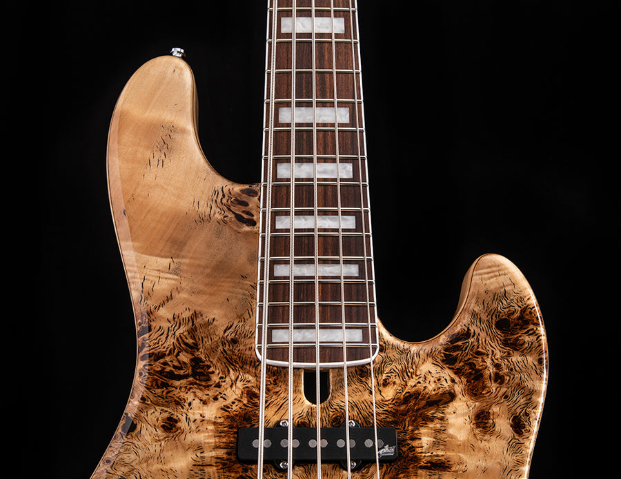 ベース MAYONES Jabba custom5 MAYONES Jabba Custom 5 Master Grade Koa Top w/Plexi PG