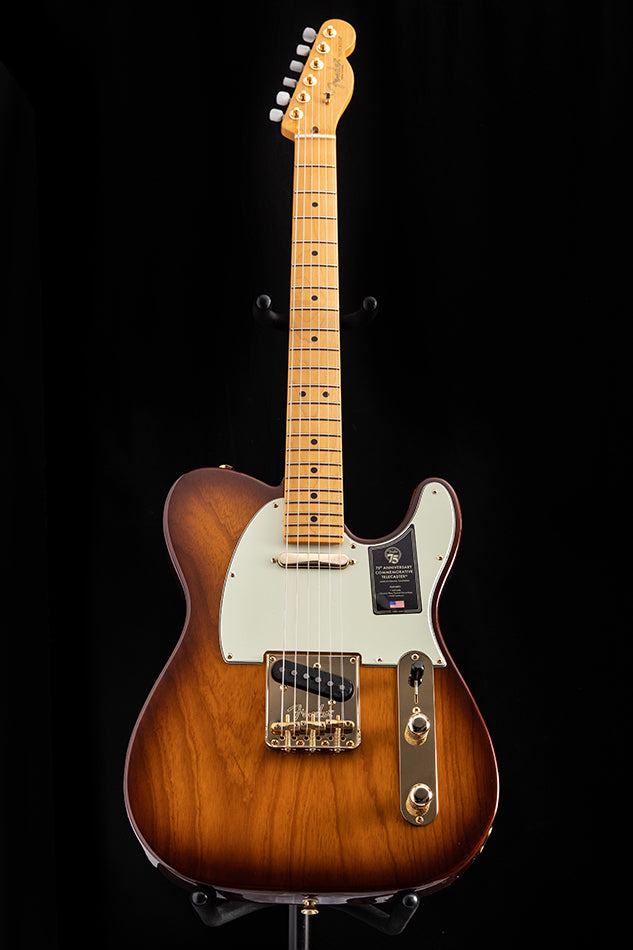Fender 75th Anniversary Telecaster 2 Color Bourbon Burst