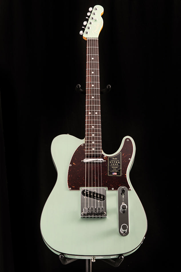 Fender American Ultra Luxe Telecaster Surf Green