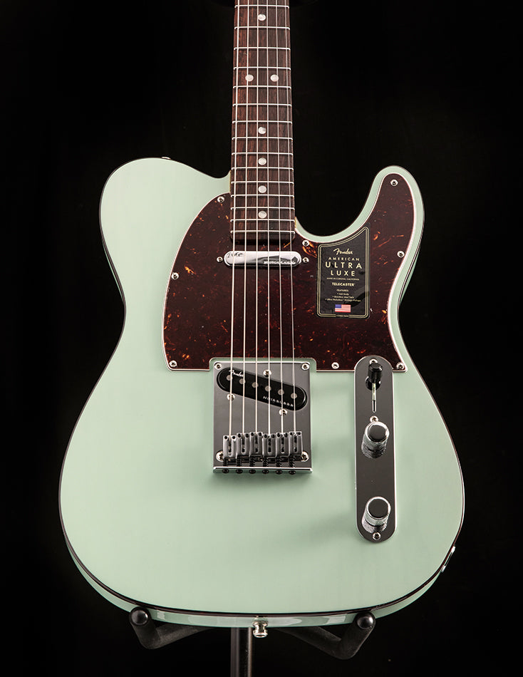 Fender American Ultra Luxe Telecaster Surf Green