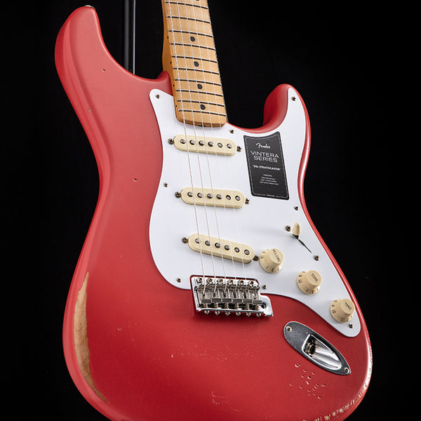 Fiesta Worn \'50s Fender Stratocaster Limited Road Red Edition