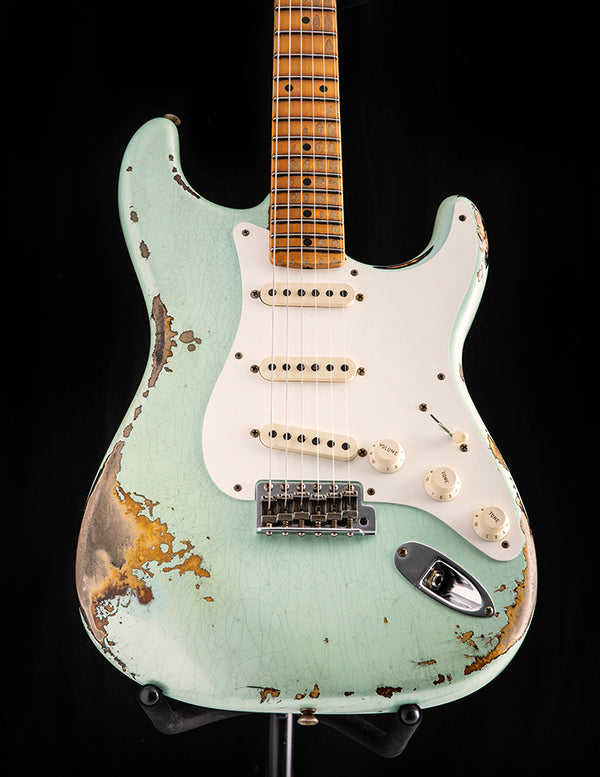 Fender Custom Shop 1956 Stratocaster Heavy Relic Surf Pearl Over 2 Tone Sunburst LTD