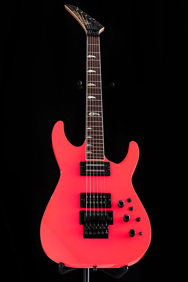 1989 Kramer Sustainer Hot Pink Electric Guitar