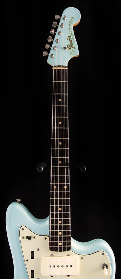 1961 Fender Jazzmaster Refinished in Sonic Blue | Offset Guitar
