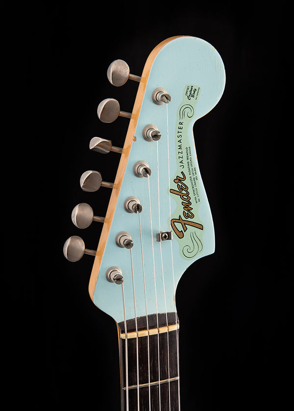 1961 Fender Jazzmaster Refinished in Sonic Blue | Offset Guitar