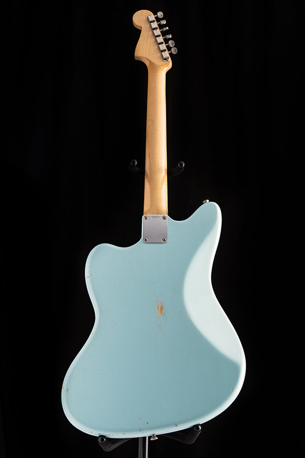 1961 Fender Jazzmaster Refinished in Sonic Blue | Offset Guitar