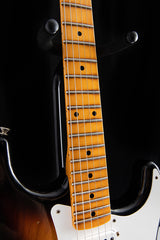 Used Fender Custom Shop Big Neck Stratocaster Journeyman Relic 2 Tone Sunburst