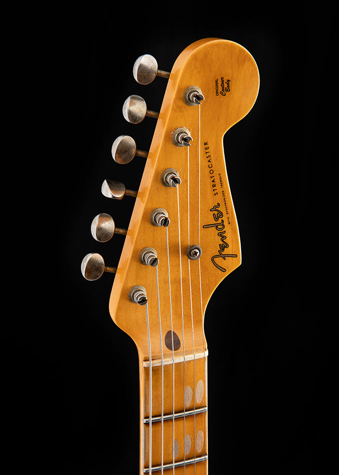 Used Fender Custom Shop Big Neck Stratocaster Journeyman Relic 2 Tone Sunburst