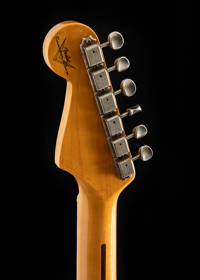 Used Fender Custom Shop Big Neck Stratocaster Journeyman Relic 2 Tone Sunburst