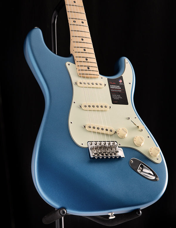 Fender American Performer Stratocaster Satin Lake Placid Blue