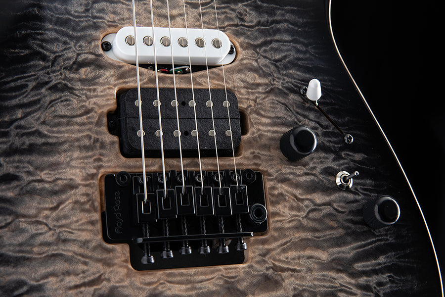 Tom Anderson Angel Super Natural Black Burst Tom Anderson Angel Super Natural Black Burst