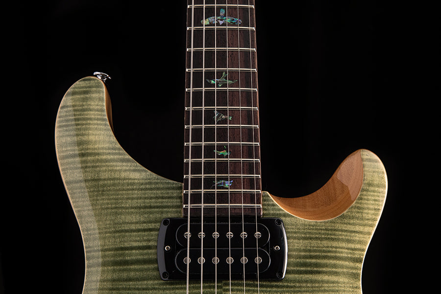 ギター PaulReedSmith SE Custom24 Trampas Green PRS SE Custom 24 - Trampas Green | Sweetwater