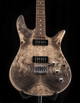 Used Fodera Monarch P90 Buckeye Burl