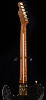 Fender Custom Shop Telecaster Deluxe Black Gold Sparkle Levi Perry Apprentice Built