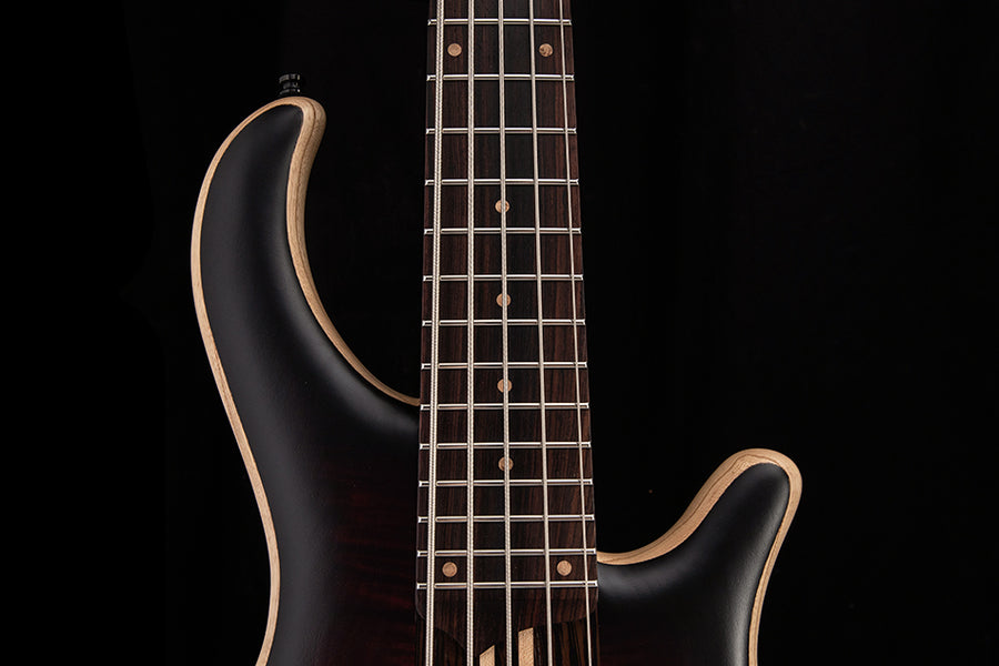 Mayones Patriot 5 Custom Dirty Red Burst