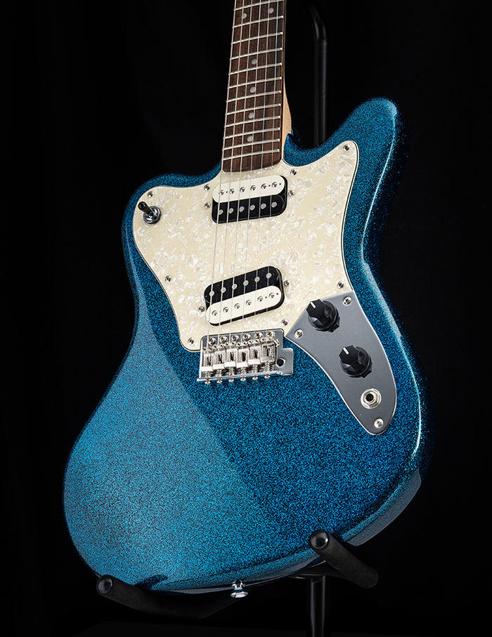 Squier Paranormal Super-Sonic Blue Sparkle