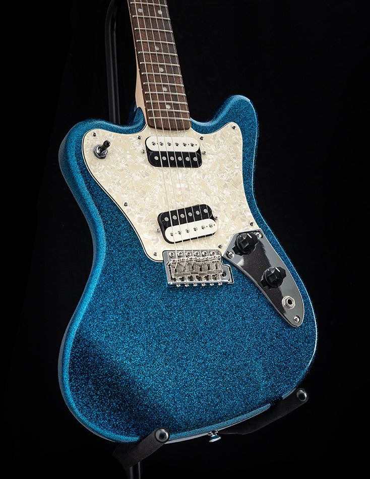 Squier Paranormal Super-Sonic Blue Sparkle