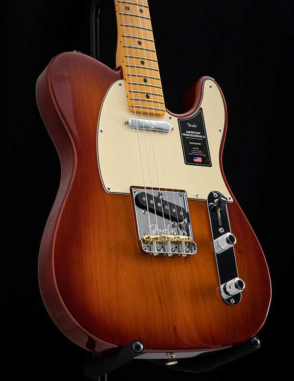 Used Fender American Professional II Telecaster Sienna Sunburst