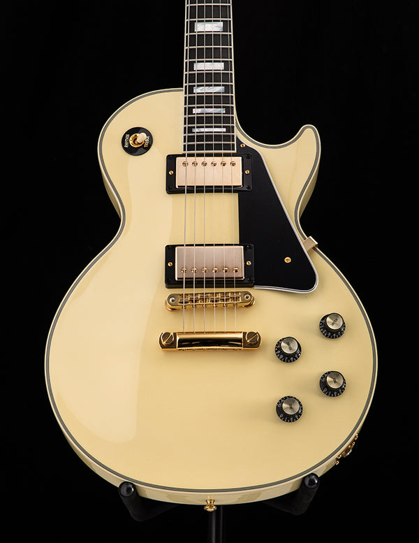 Used Gibson Custom Shop Made 2 Measure Les Paul Custom Aspen White