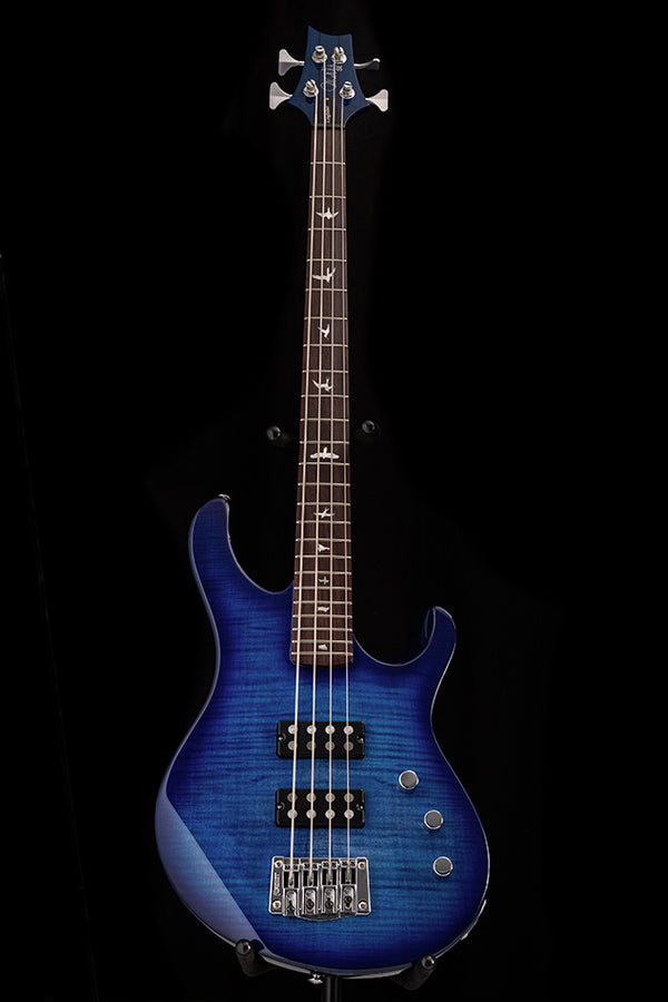 PRS SE Kingfisher Faded Blue Wrap Around Burst