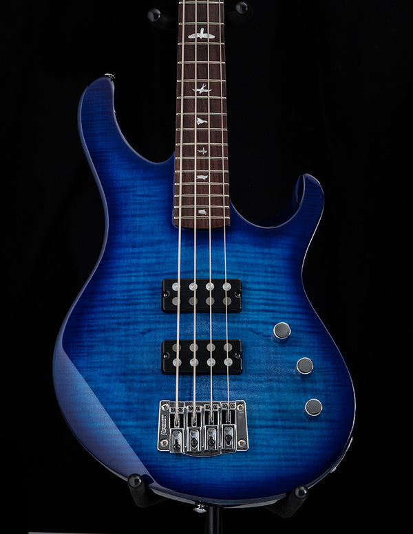 PRS SE Kingfisher Faded Blue Wrap Around Burst