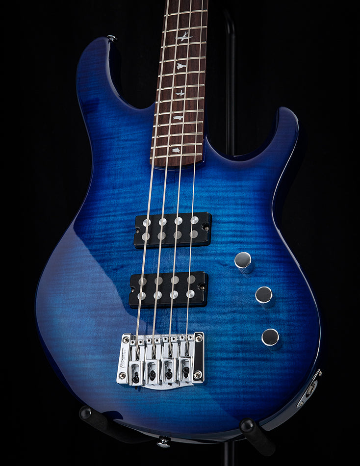 PRS SE Kingfisher Faded Blue Wrap Around Burst